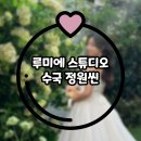 수국정원 | 루미에 스튜디오 촬영후기 수국꽃 정원씬