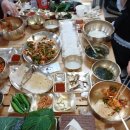 강화먹방 | 강화도 겨울 바다 힐링 후 강화풍물시장 뱅댕이 먹방 후기 (14명 단체)