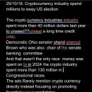 143 25/10/18 Crypto industry pours $130 million into 2024 race 이미지