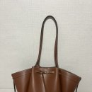 폴뉴아 안토스 백 구매 후기 브라운, 코코아 착용샷 (듀푸아 색룬토트 비교)