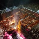 숲속에서 캠핑장 이미지