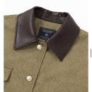 디자인길드 | 옷장 속 가을 감성 치트키, 드파운드 gold button work jacket - brown 내돈내산 솔직한 후기 입니다.