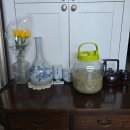 (10/6)쌀디저트-수박설기만들기 | 쑥막걸리 봄쑥 후다닥 압력밥솥으로 쑥밥해서 쑥막걸리 만들어 보기 🍉 수박모양설기 수박떡 만들기