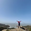 하누넘 | 등산코스(상암주차장->그림산->투구봉->선왕산->하트(하누넘)해변).추천코스.섬트레킹. 명사십리...