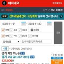 개발이보다 못한 1톤화물 11월매출 이미지