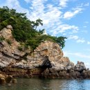 방축도, 그 몽환의 섬 - 독립문바위,시루떡바위 유명 이미지