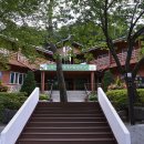 성주산 자연휴양림 대형주차장 이미지