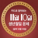 오늘의 운세 --- 2024년 11월 10일(음력 10월 10일) 戊寅 일요일 이미지