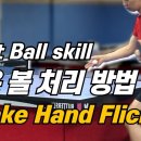 [탁구발전소] - [스포츠 클럽 빌리지] 14강 쉐이크 짧은볼 플릭, shot ball skill 이미지