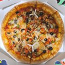 비건어게인(vegan again) | [비건 피자_파파존스] 비건 치즈까지 넣은 완벽한 비건 피자 후기, 파파존스 <그린잇 식물성 마가리타...