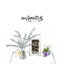 힐링의 캘리그라피 이미지