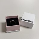 블루하트 | 판도라 탄생석 반지 3월 아쿠아블루 하트링 비교 후기