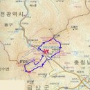 충남 금산 " 만인산 537m " 이미지