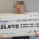 1등동행복권판매점 뉴스1