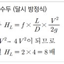 손실수두(달시 방정식) 문제 및 해설 - 소방설비기사 기계 이미지