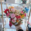 부산광역시 영도구 태종로 | 영도꽃집 팔레트그린｜부모님께 드린 미니 꽃바구니, 생일 꽃선물 후기