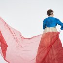 주홍한복 이미지