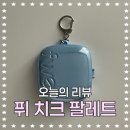 소다화장품 | 퓌 포켓 치크 팔레트 4컬러(핑크&소다) 구매후기 • fwee • 여름쿨톤 • 키링 치크 팔레트 • 흰기...