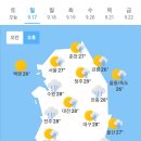 오늘의 날씨 🌞☔️☃️. 2023년 9월 17일 일요일 이미지