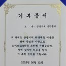 임영웅 팬밴드 웅기종기, 광명시립 하안노인종합복지관에 성금 570만원