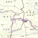 ** 출발확정 ** [울산안내산악회] 3월29일(일) 제천 금수산 블랙야크 100대명산 + 옥순봉출렁다리 이미지