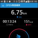 오픈라이더 앱으로 GPS 정보 이용하기(2016.9.12.) 이미지