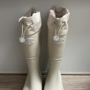 장마철 신발 롱레인부츠가 2만원대 ?! 레인부츠 추천 리끌로우 HOU LONG RAIN BOOTS 아이보리 실착 후기