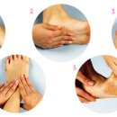 셀프 손발 마사지 이미지