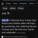 National Sour Candy Day 🍬 이미지