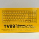 백년씽크 | [후기 : 키보드] 보글보글 저소음 무선 기계식 키보드 추천 씽크웨이 x VGN TV99 프로즌 화이트