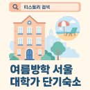 🏖️서울 여름방학 단기숙소 총정리 (2025 최신판)