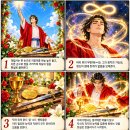 만화 타로, 웨이트 타로 메이저 아르카나 1번 마법사(The Magician) 카드 이미지