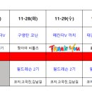 23년 초겨울미니리그 4차전 11월29일 수요일 탄천3루 후공 메칸더v vs 까치 6시20분 라인업 이미지