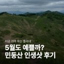 정선 민둥산 5월도 예쁠까? 23일 토요일 방문한 돌리네 연못 후기!