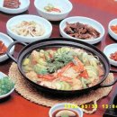 푸짐한 식당 이미지