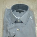 Bananarepublic / Tailored Slim-Fit Non-Iron Birdseye Blue Shirt / XS 이미지