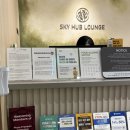 허브빈 | 인천공항 2터미널 스카이허브 라운지 내돈내산 후기 ! 스카이허브라운지 동편, 평일 점심시간 이용