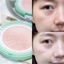 라이트업컴퍼니 | 톤업선팩트추천 노워터 티트리 데이데이 톤업 선쿠션 로맨틱라이트 발색후기
