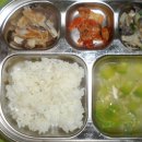 2016.9.27.화요일.쌀밥.호박새우젓국.느타리버섯볶음.생선구이.김치 이미지