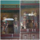 봉은사목사천왕상 | 서울 봉은사 - 홍매화와 봄꽃이 화사한 서울 삼성동 봉은사에서.