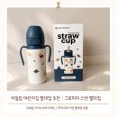 필수템! 그로미미 다이노소어 스테인리스 빨대컵 솔직 사용후기│어린이집 필수템 스텐 원터치 아기물병