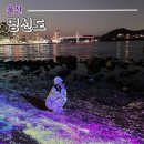 울산 가볼만한 곳 야경 명소 미디어아트로 신비로운 분위기를 자아내는 섬 명선도