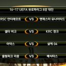 UEFA 유로파리그 8강 대진표 이미지