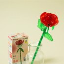 장미로 61 | 다이소 신상장난감 투명 꽃 블록 장미, 핑크장미로 집꾸미기