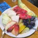 맥주꾼들 | 부산 범일동 안주 맛집 호프밭의맥주꾼 과일 돈까스