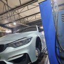 BMW M3 차량 255 35 20 미쉐린 파일럿 스포츠4 장착 사진 입니다 이미지