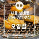 오양별 | 서울 강동구, 강동구청 성내동 맛집 양대창이 맛있는 '오양별' 내돈내산 후기