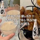 교촌치킨 가야점 | 2차로 교촌치킨에서 똥집튀김+막걸리, 치막 먹은 후기 | 은하수 막걸리 솔직후기 ♡