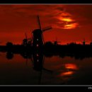 풍차와노을 이미지