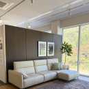 낙동강변로 | 구미 허리에 좋은 가구를 찾으신다면 한샘 4인용 뉴플루드 천연가죽 소파 추천